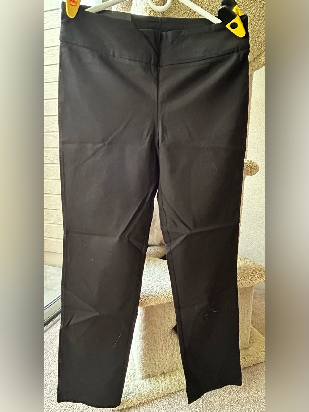 Hilary Radley Black Slim Leg Pants
